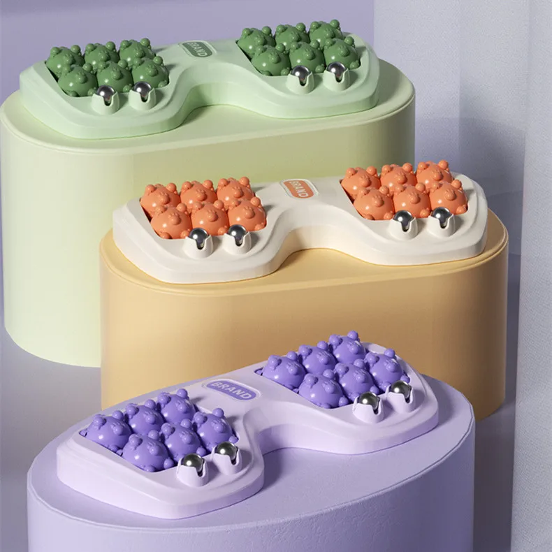Rolling Massage Beads Health Protection Instrument Feet Massage Tool Mini Plastic Foot Massage Roller Mat