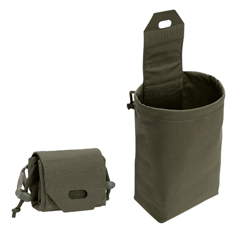 Brandit MOLLE Pouch Tactical - 600D Polyester Utility Pouch With Front Net Pocket & Side Pouches, PALS Webbing Compatible