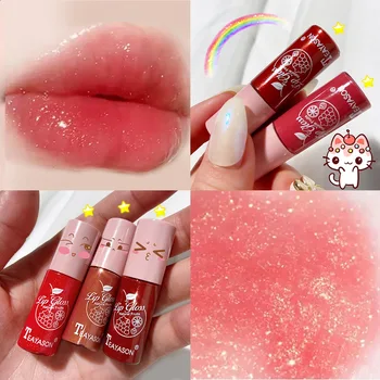 Factory Wholesale Colorless Transparent Lip Gloss Moisturizing Glitter Mirror Lip Glaze Long-lasting Anti-fruit Jelly Lipstick