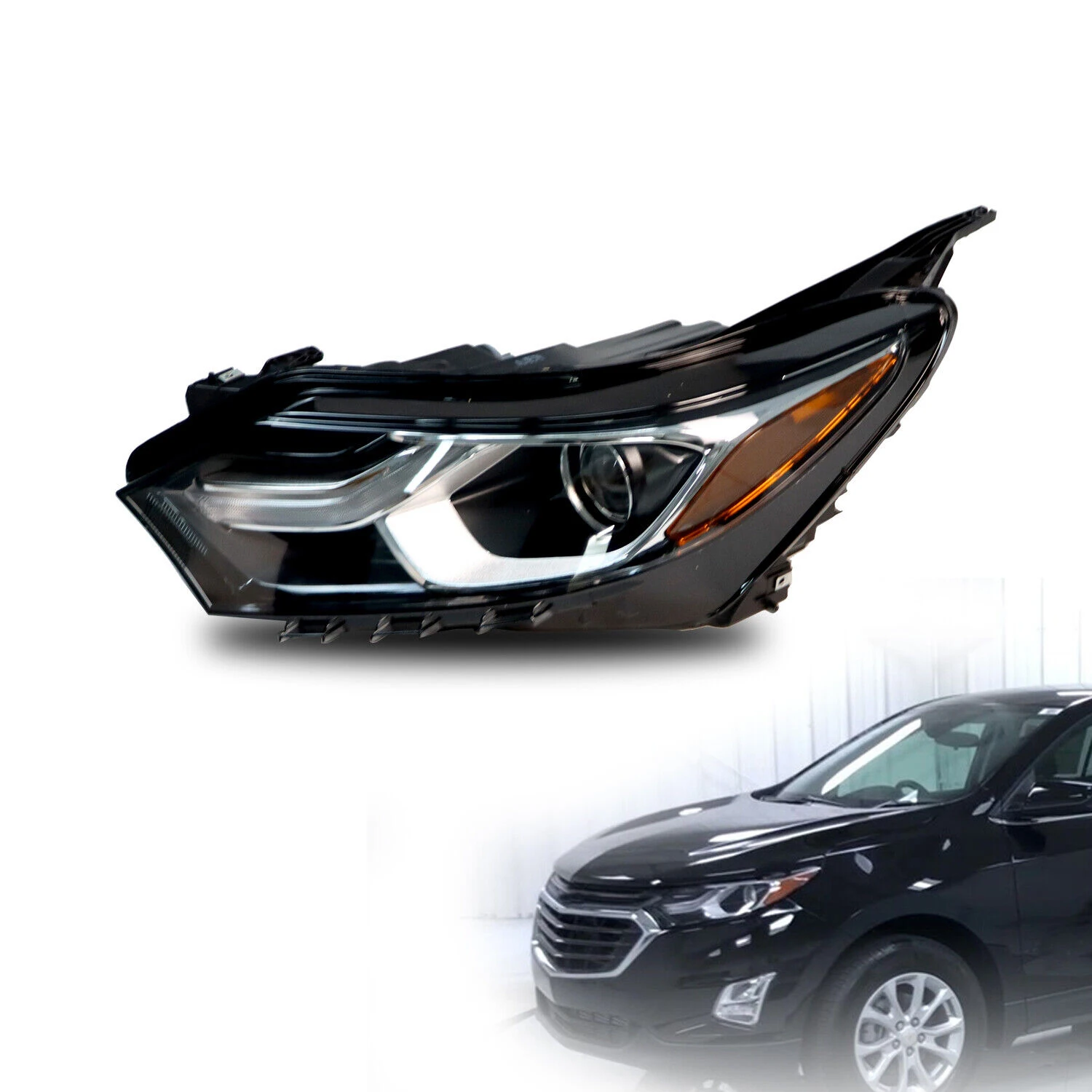 OEM auto parts car accessories replacement new headlight xenon LED headlamp for Chevrolet chevy equinox 2018 2019 2020 2021