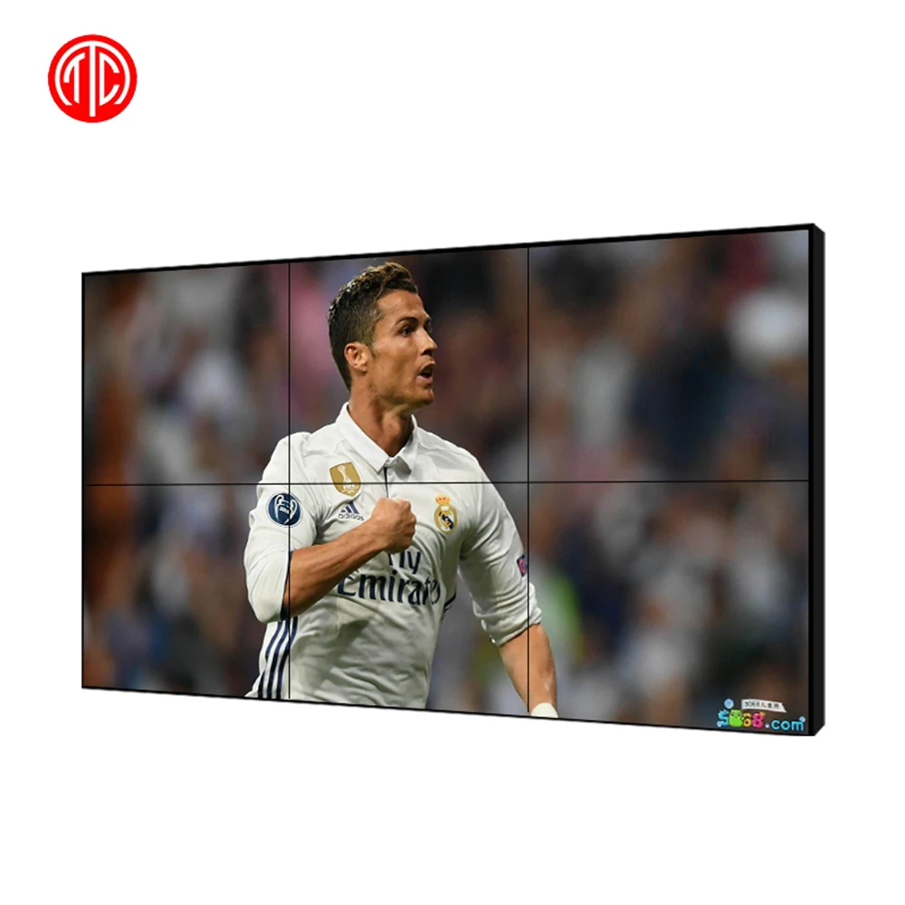 46 дюймов hd бесшовный супер узкий ободок 2x2 ЖК-телевизор видео настенный дисплей