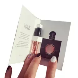 Cosmetic Sample Packaging Card Paper Card Perfume Holder Paper Card