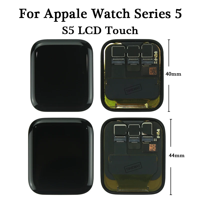 
Сенсорный ЖК-дисплей для Apple Watch Series 1 2 3 4 5, экран для iWatch GPS Service S1 S2 S3 S4 S5, 38 мм 40 мм 42 мм 44 мм 