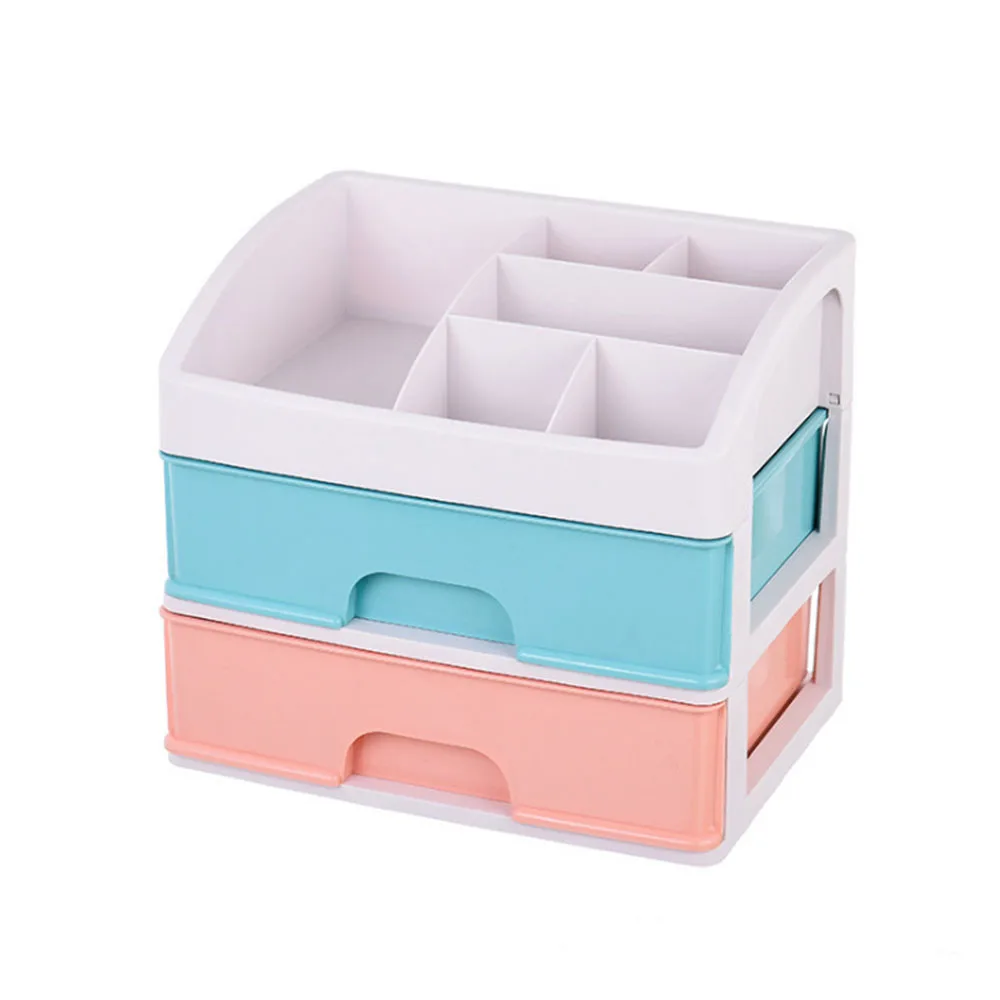 Multi Layer Compartment Living Room Space Saving Plastic Storage Containers for Jewelry and Tools with Modern Design