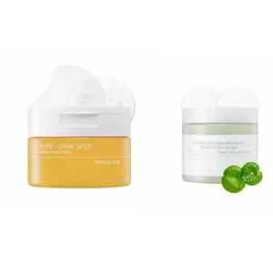 Celim Pad with Heartleaf Extract Facial Peels Hydrating Exfoliating Toner Pads for Troubled Skin Breakouts