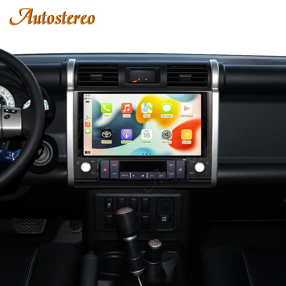 Android 11 Car Intelligent Terminal Entertainment System for TOYOTA FJ Cruiser Car GPS Navigation Multimedia Player Host Stereo