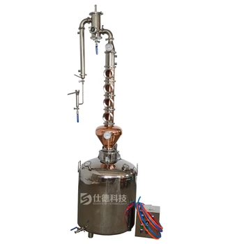 High Quality 50L/100L/200L Mini Alcohol Distiller Home Alcohol Distiller Alcohol Distillation Gin Distillery Equipment