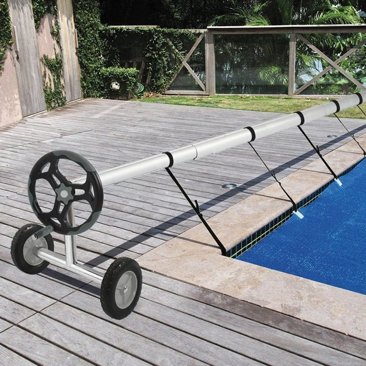 BN Swimming Pool Solar Pool Cover Reel Roller Hidden Swimming Pool Safety Cover Roller