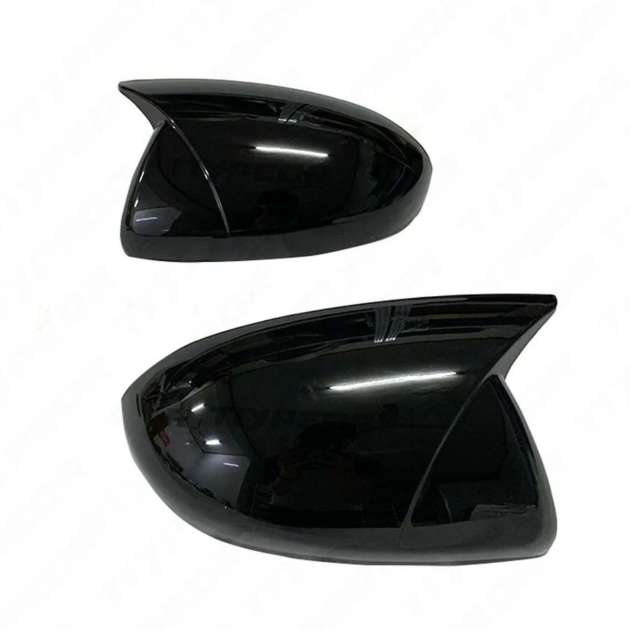 Tiypeor Rear View Mirror Cover for Mazda 3 2008-2012 for Sports Style Covers With Light Gap Mirror Shell Auto Accessories
