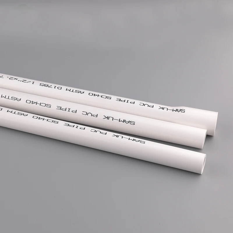 High Quality Water Pipes of Various Specifications Can Be Customized Pvc High Pressure Pipe Fittings
