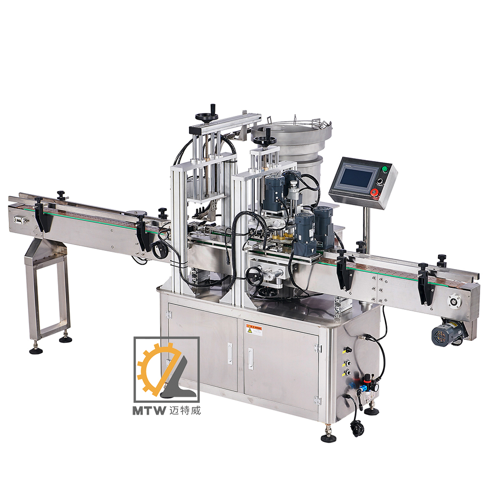 Прямая продажа от производителя MTW, автоматическая машина для закручивания крышек бутылок с хорошей производительностью