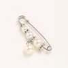 Perles pendantes d'aiguille d'argent de 5.8cm