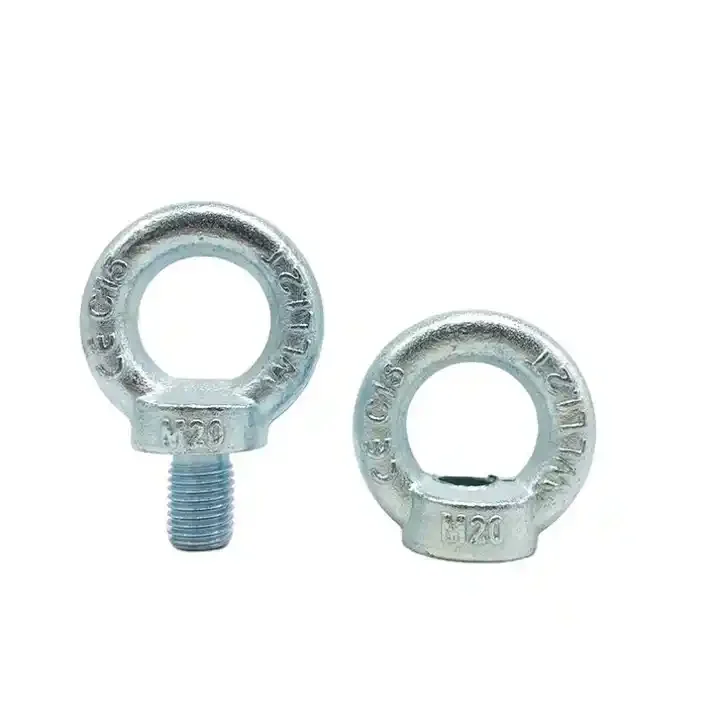 6 Dadi Ad Occhio M10 In Acciaio Inox 316 Per Sollevamento Bulloni SAW Nuove