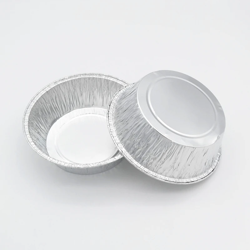 TIA YB60 Approved Aluminum Foil Cup Dessert Baking Container Grease Proof Foil Cup for Cakes and Pastries
