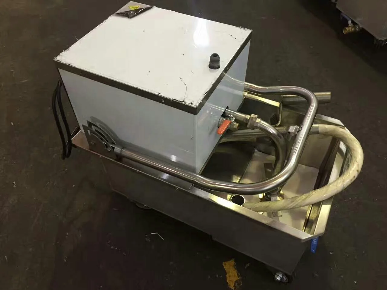 Fast Food KFC Restaurant Kitchen Cooking Oil Filter Machine