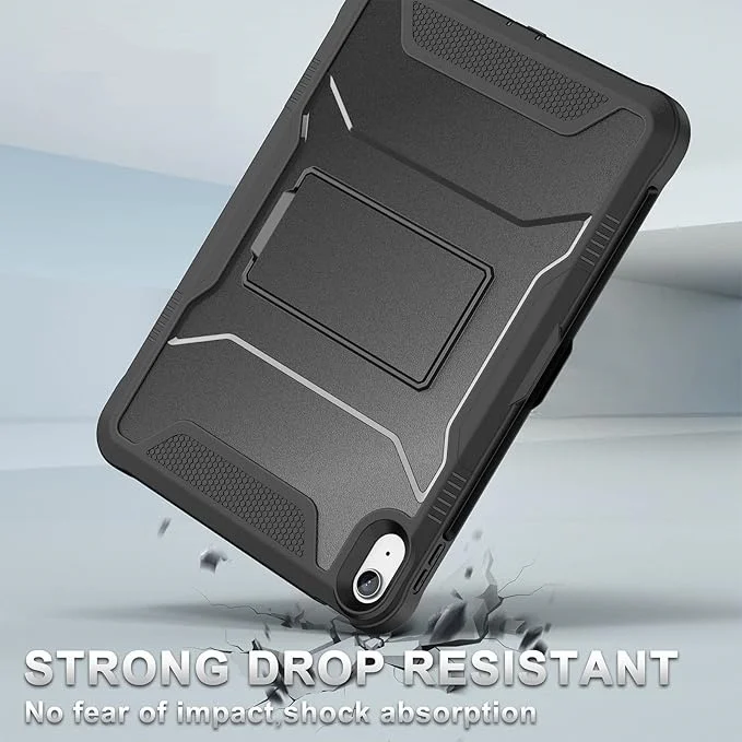 product laudtec pc back and flexible bumper tpu  holder cover designed tablet case for ipad a16 11 inch 2025 ipad 10th 109 inch 2022-5