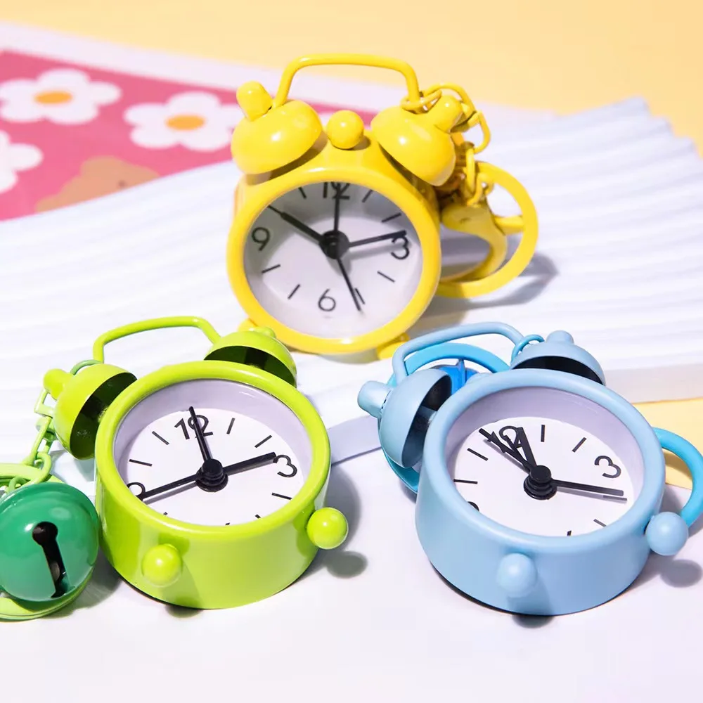 Alarm Clock Keychain - Mini Emoticon Watch with UV Printing