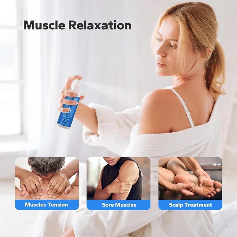 Private Label High Quality Body Care Magnesium Mist Muscle Relaxation Hydrating Magnesium Mist Spray(pic5)