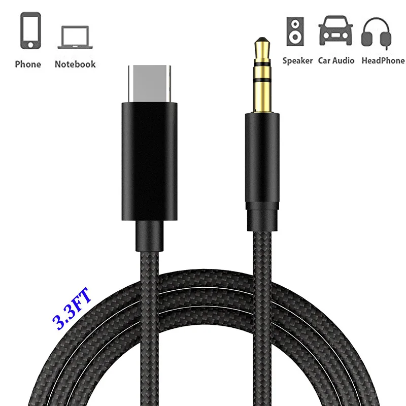 Aux Cable For Jack Converter Audio 