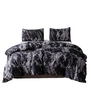 Marble Duvet Cover Set Printed Bedding Designer Hotel Bedding Set Quilt Cover Set
