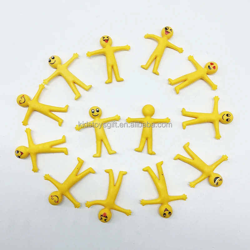 Colorful Smiley Man Stretchy Toy: Adorable Fidget And Stress Relief Bouncy Toy – Ideal Party Favors And Gifts For Kids - 26 - View #10