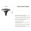 Mains-powered, 30 watts