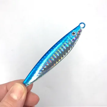 Pave the Way Tulu Outdoor Lure Shore Casting Small Iron Plate Lead Fish Bait Luminous 40g 60g 80g Snakehead Spanish Mackerel – Lure – view 4