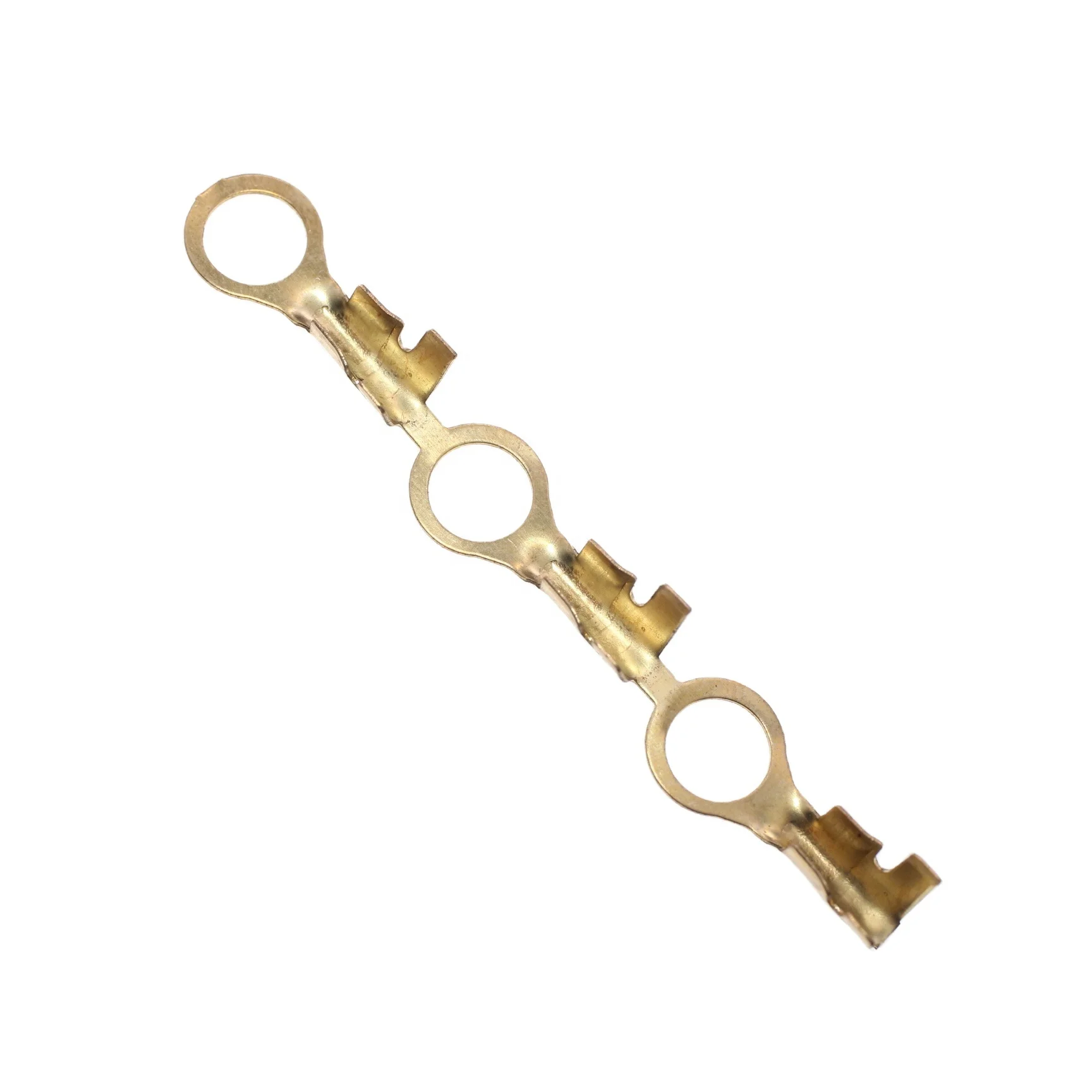 Factory Sales Round Earthing Circle Ground Screw Lugs Ring Battery Terminal  Car Brass Crimp Terminal