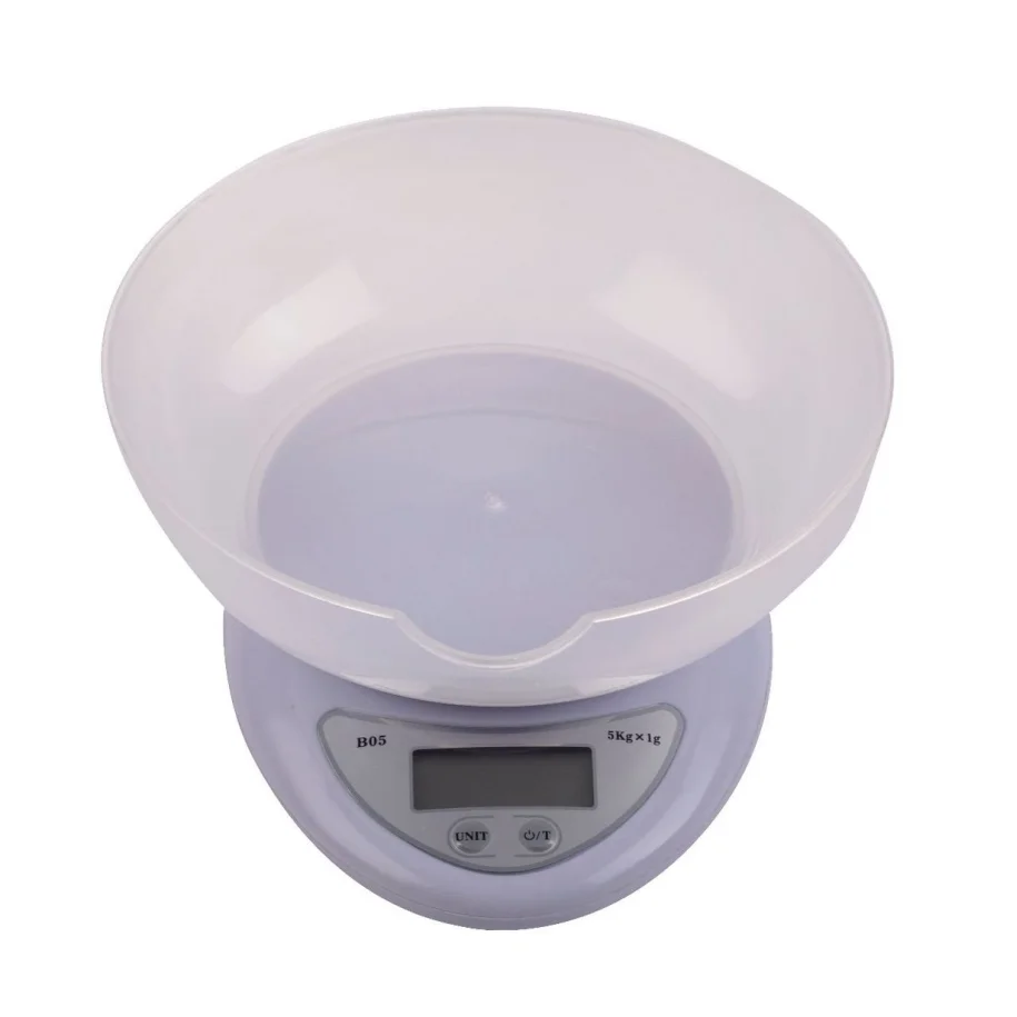 B05 Electronic Kitchen Weight Scale Digital with Removable Bowl Food Scale  - China Kitchen Scale and Digital Scale price