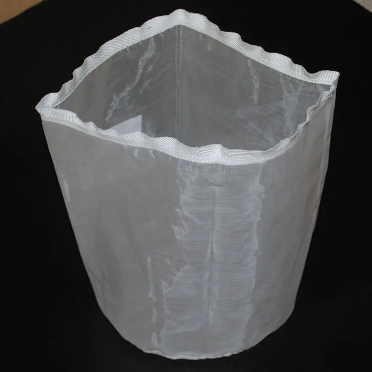 30,5 x 45,7 cm avec cordon de serrage dans un sac 75 microns en nylon pour infusion de gelée, vin, bière, sac filtre