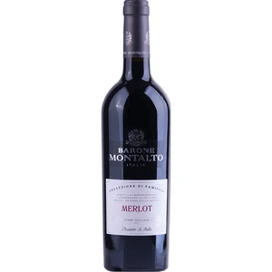 Italian Red Wine Merlot Sicilia IGT 750Ml Perfect With Pasta Dishes And Grilled Meats 6 Bottles Per Box
