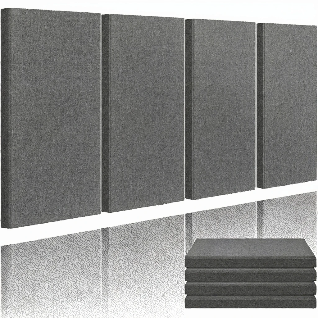 Factory Wholesale Eco-Friendly Acoustic Panel Polyester Fiber Sound Proof Panels 3D Model Modern Design for Office Studios factory