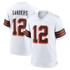 12# Shedeur Sanders White-2