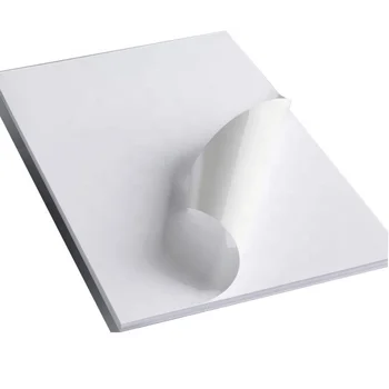 High Quality Printable Photo Waterproof Vinyl A4 Matte White Inkjet Sticker Paper