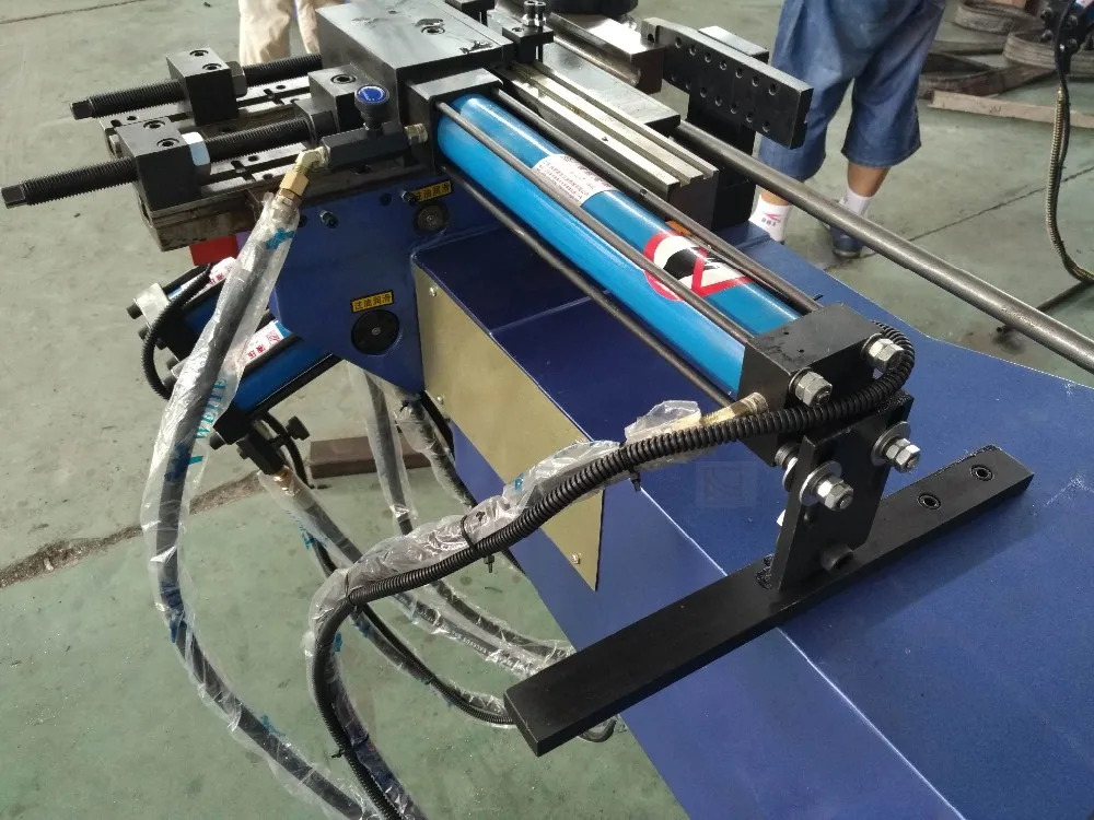 DW38NC Semi Automatic Hydraulic Pipe Bending Machine Rebar Bending Machine Steel Rod Bending Machine Tube Bender Pipe Bender