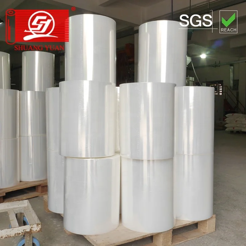 5000m LLDPE Jumbo Roll Clear Jumbo Roll Industrial LLDPE Pallet Stretch Film for Transportation Packing and Shipping Use