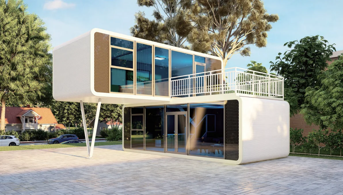 2024 New Modern Modular 20ft 40ft Prefabricated Shipping Container House Kits Steel SIP House Design for Hotel Use on Sale