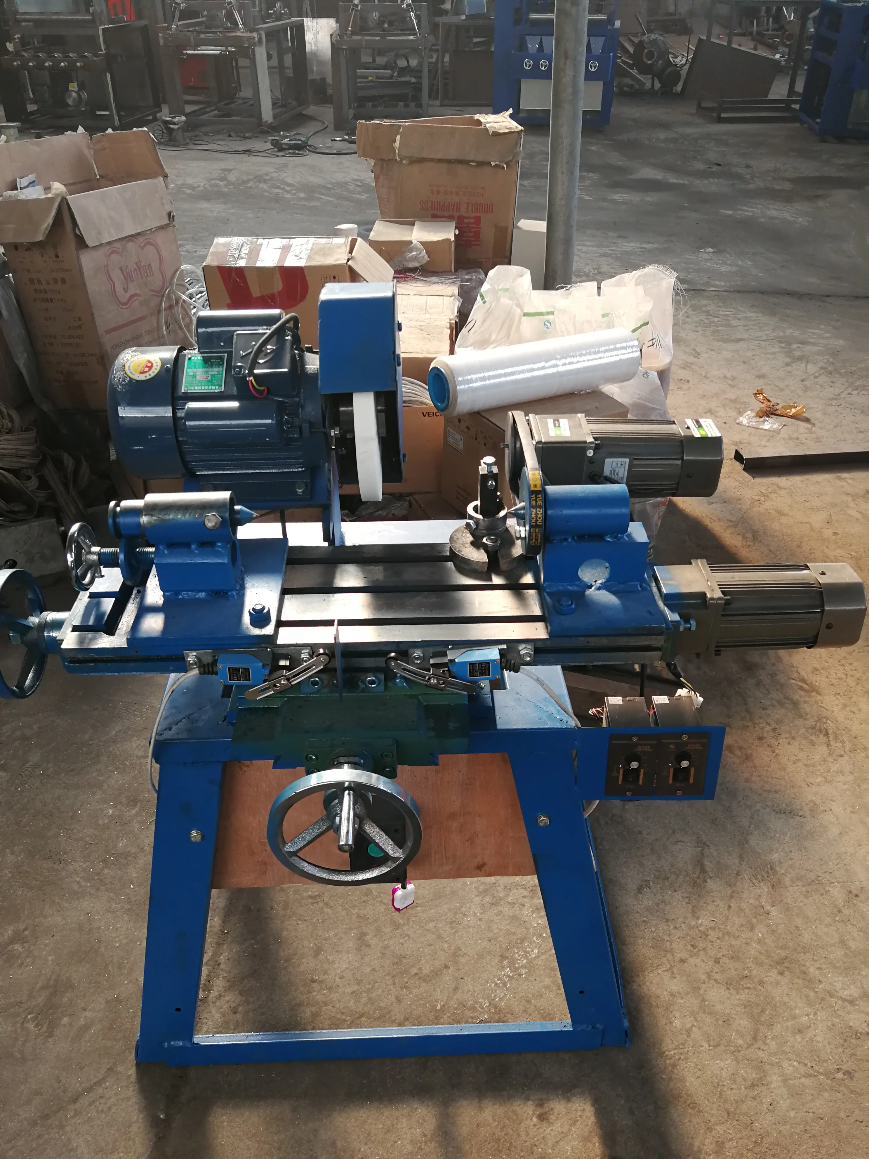 QIDIAN BRAND Automatic Grinding Machine for Pinch Roller of Scourer Machine