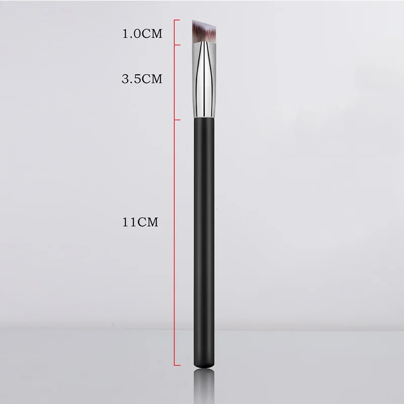 Factory Single Professional Concealer Brush Custom logo Synthetic Hair Brush for Concealer Triangle Brush