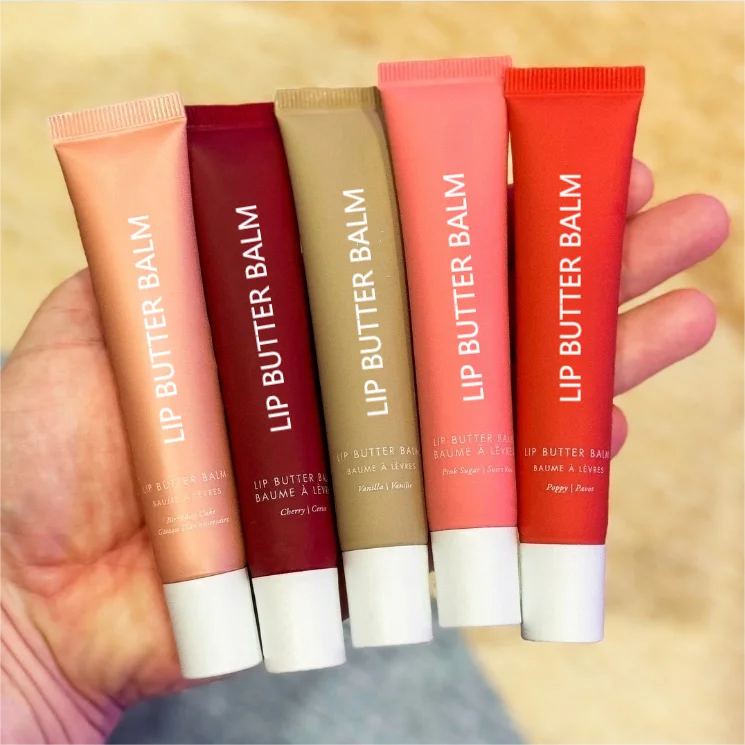 Wholesale Make up Lip Gloss Custom Lip Butter Balm Hydrating Tinted Lip Balm Private Label