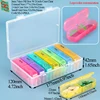 P06A 7days Pill Box W/2Grids Case Clear