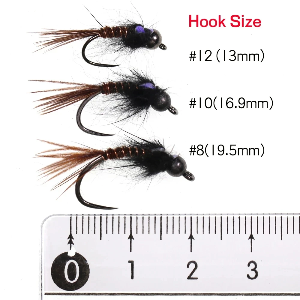 Hook Flash - Tungsten Bead Head Barbless Jig Hook Nymph Fly Hook Flash - Tungsten Bead Head Barbless Jig Hook Nymph Fly