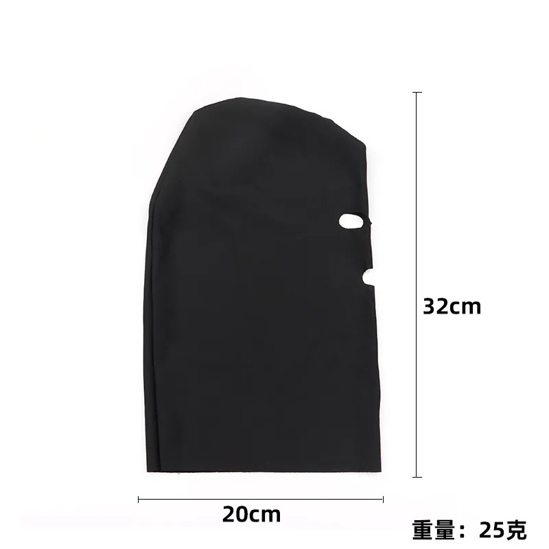 Women's Stretch BDSM Hood Full Head Mask With Open Eyes/Mouth For Sensory Play And Use_voghion.com