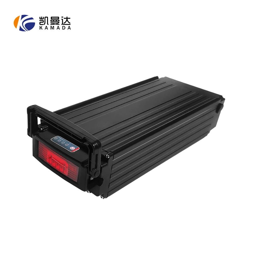 48V 20Ah 1000W LED Rear Rack Carrier Li-ion Battery For E-bike Electric Bicycle Lithium ion Battery