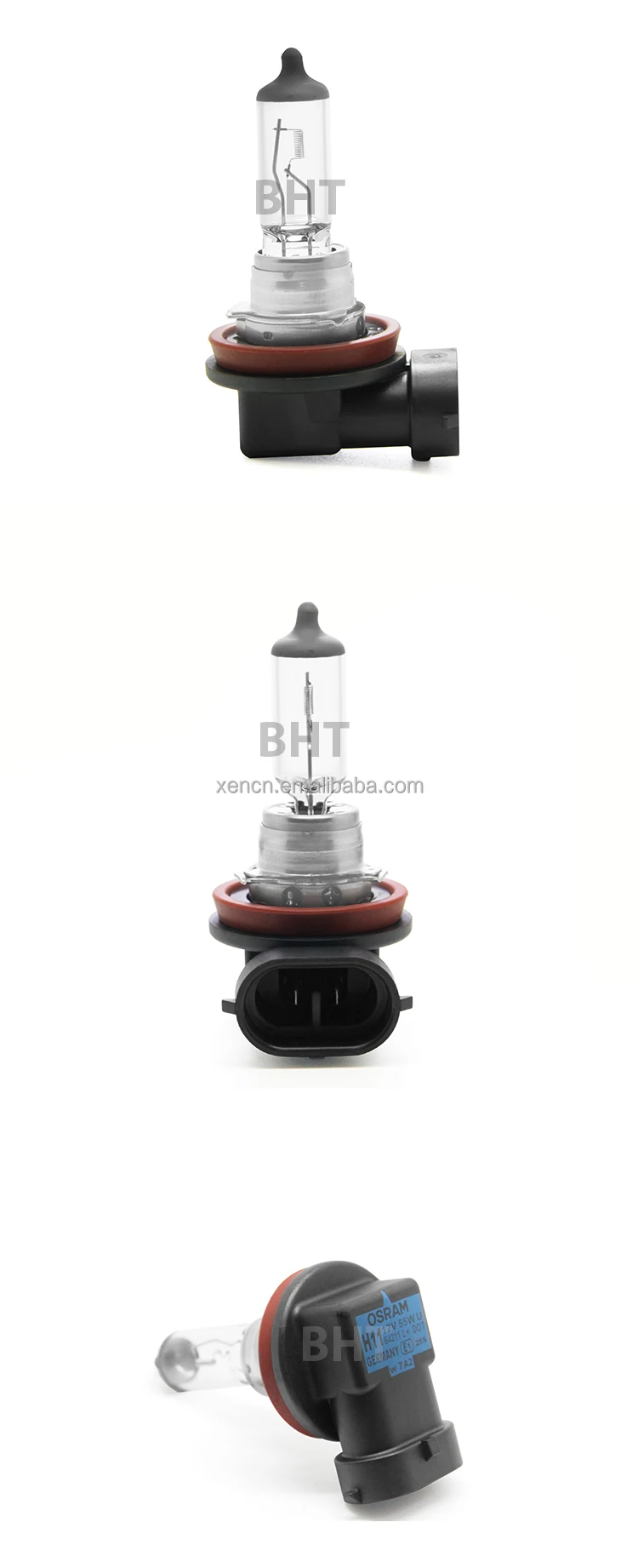 Osram Headlight Original 64211 12v H11 55w Long Life Made In Germany E1 ...