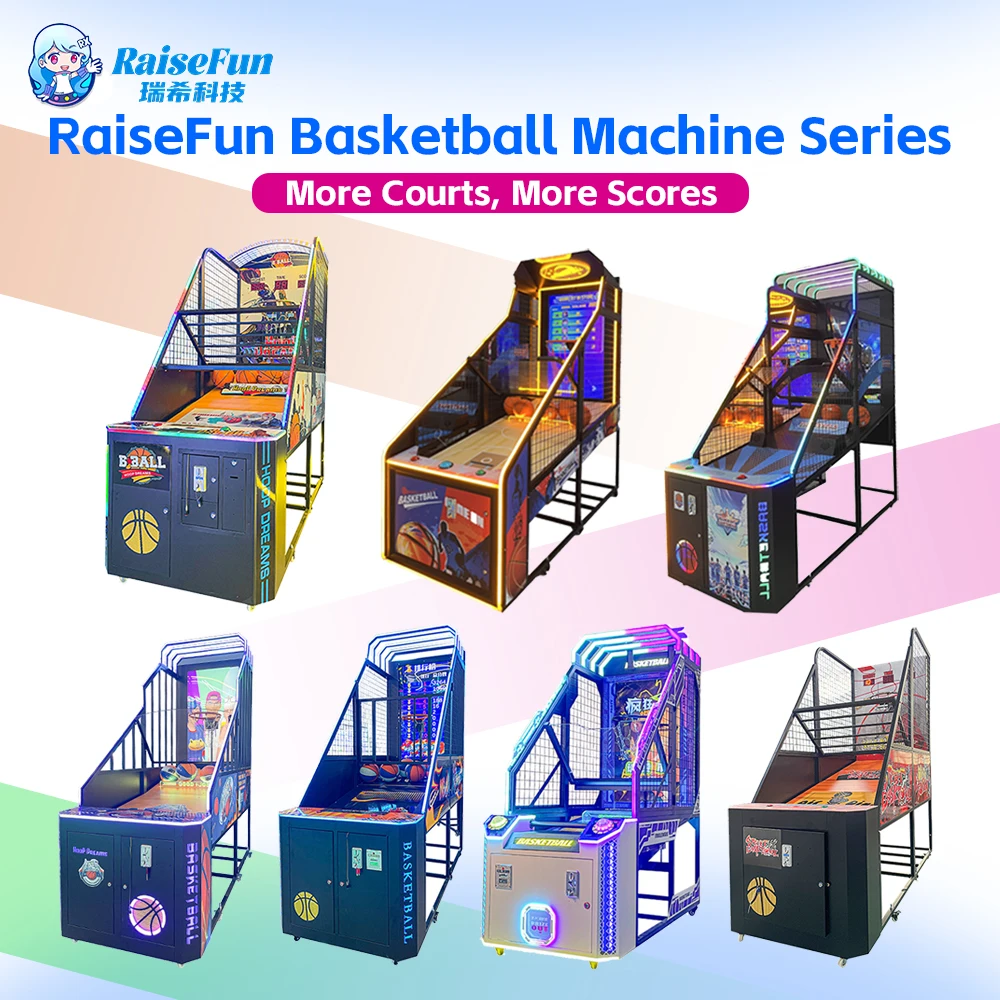 product commercial 55 inch display  scoring electronic basketball arcade game shooting machine indoor big screen street games machines-1