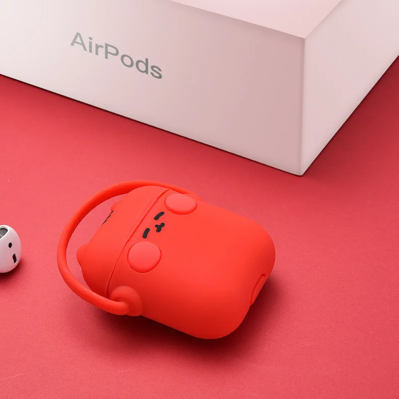 New Style Creative Cartoon Silicone Protective Case for Apple for AirPods  Headphones Headphone Accessories - Main Image