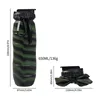 Camouflage green folding cup-opp bag