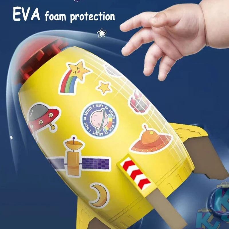 Hot Sale Kids Spinning Water Jet Rocket Toy Summer Outdoor Rotation Water Spray Sprinkler Toy