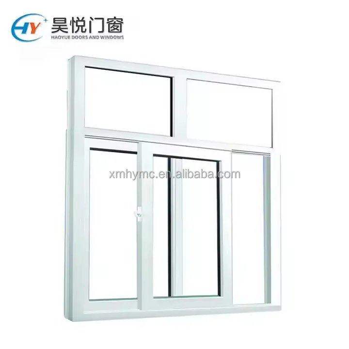 Modern PVC Sliding Windows UPVC Protection Anti-theft Mosquito Net ...